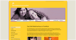 Desktop Screenshot of fem-maedchenhaus.de